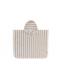 Poncho - Stripe Olive Green