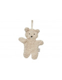 Attache sucette - Teddy bear naturel