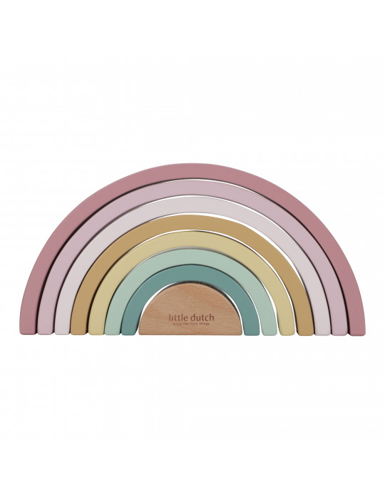 Arc-en-ciel en bois - Fairy Garden Arc-en-ciel en bois - Fairy Garden