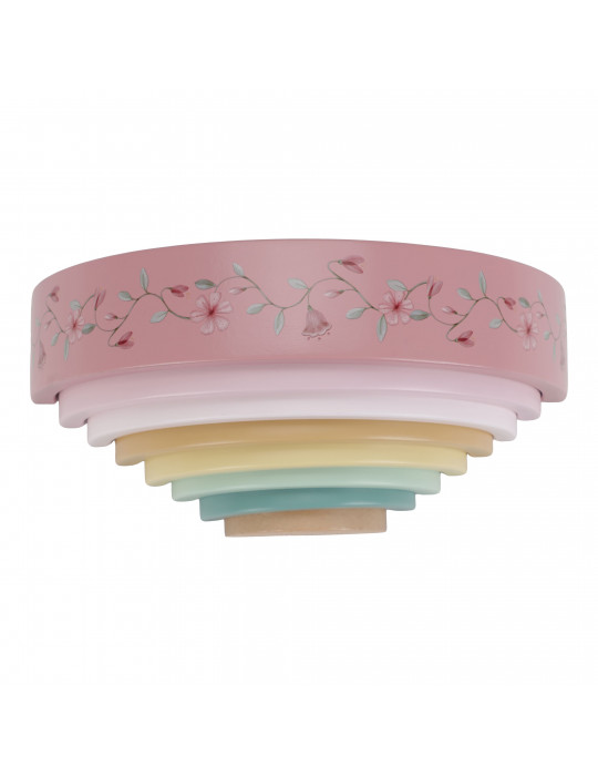 Arc-en-ciel en bois - Fairy Garden