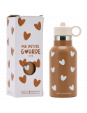 Gourde acier inox Caramel