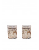 Lot de 2 verres glitter - Roar