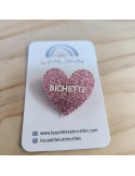 Broche - Coeur bichette