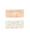 Mrs Ertha - Lot de 2 headbands 6-12 mois - Flower Buds