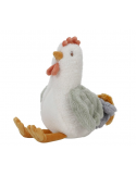 Little dutch - Peluche poule 17cm - Little farm