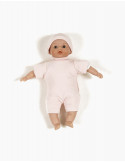 Minikane - Minis – Ensemble maillot et bonnet de bain en jersey rose pâle