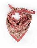 Bindi atelier - Petit foulard indien - Sarika grenade