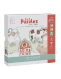 Little dutch - Puzzle 6 en 1 - Little farm