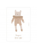 Papier poetic - Carte A6 Doudou chat