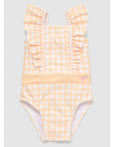 Little dutch - Maillot de bain 1 pièce - Sunshine checks 9-12 mois