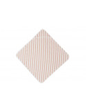 Jollein - Cape de bain 75x75cm - Stripe Wild rose