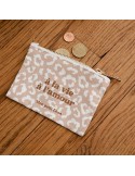 Mon petit léon - Porte-Monnaie - Léopard beige nude À LA VIE À L'AMOUR