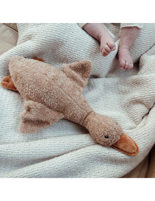 Flow amsterdam - Peluche bruit blanc Liva l'oie Flow amsterdam - Peluche bruit blanc Liva l'oie