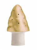 Lampe champignon petit doré