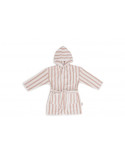 Peignoir - Stripe Wild rose